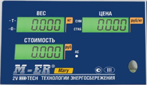 Пленочная панель передняя 223 АС LCD в Мурманске