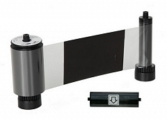 Черная лента с оверлеем (KO) на 3000 оттисков с чистящим роликом; для принтера Advent SOLID 700 в Мурманске