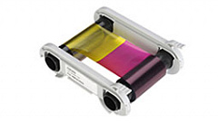 Полноцветная лента (YMCKO) на 500 оттисков с чистящим роликом; для принтера Advent SOLID 700 в Мурманске