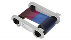 Полноцветная лента  (YMCKOK) для двусторонней печати на 200 оттисков с чистящим роликом в Мурманске